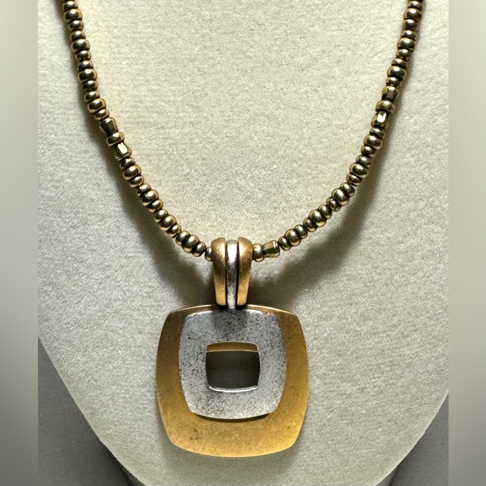 Premier Designs Two-toned Beaded Necklace